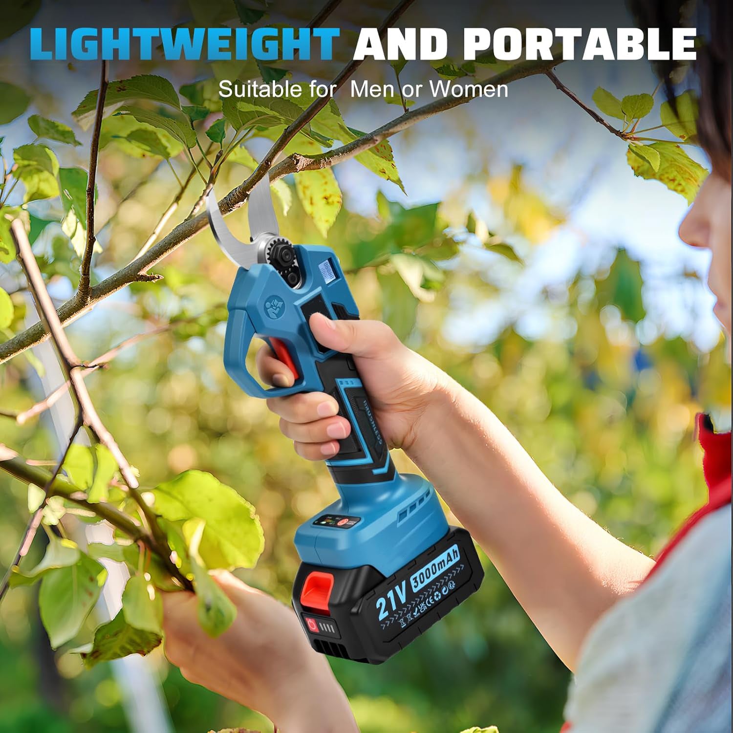 SUPSCEPTER Bürstenlos kabellos Gartenschere — Produktdetails 3