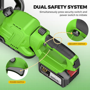 Cordless Li-ion lawn mower