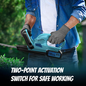 500W Lithium ion hedge trimmer