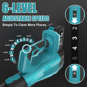 Lithium ion hair dryer