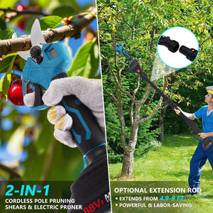 Lithium single hand saw