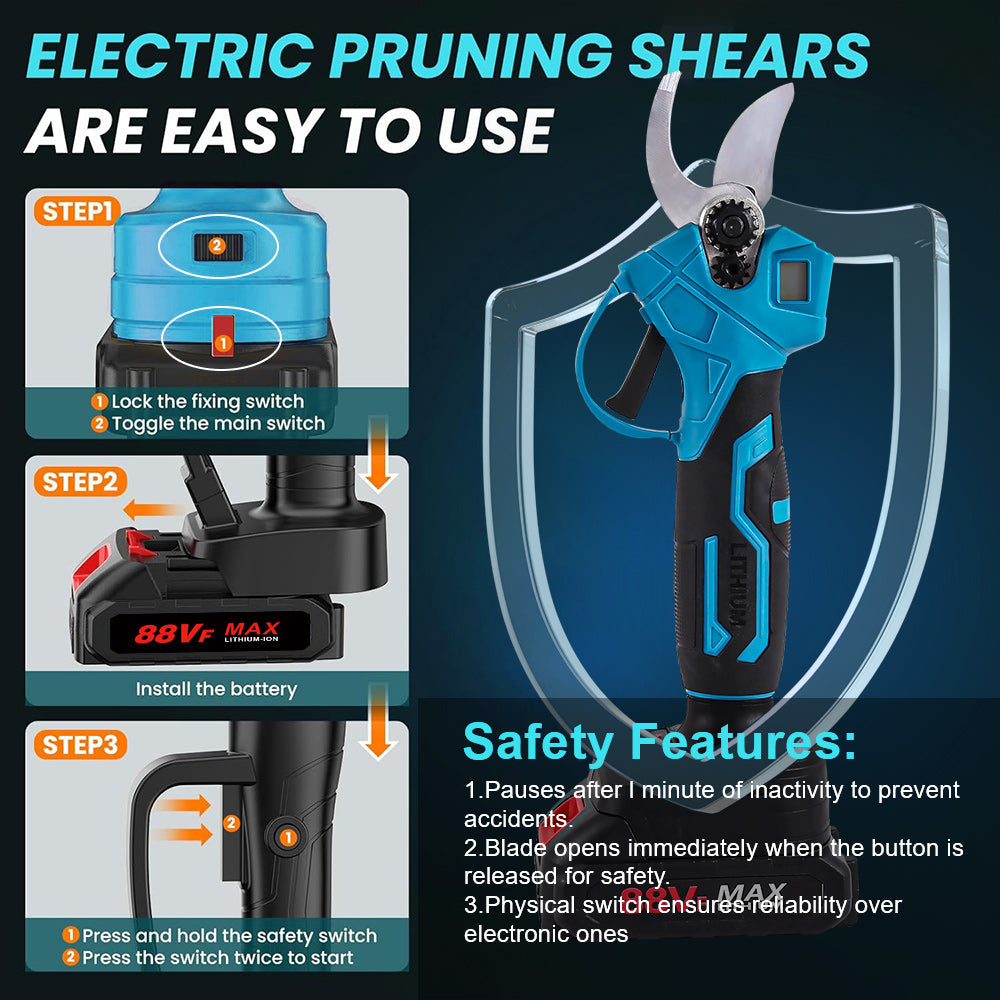 SUPSCEPTER Cordless Pruning Shears – PS-003 — product view 6