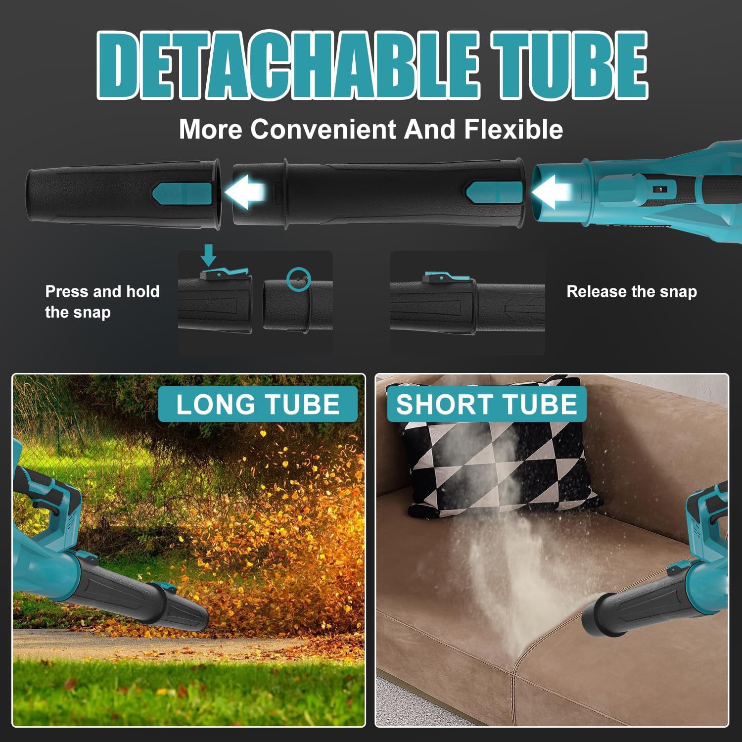 SUPSCEPTER Cordless Leaf Blower – LB-002 — product view 6