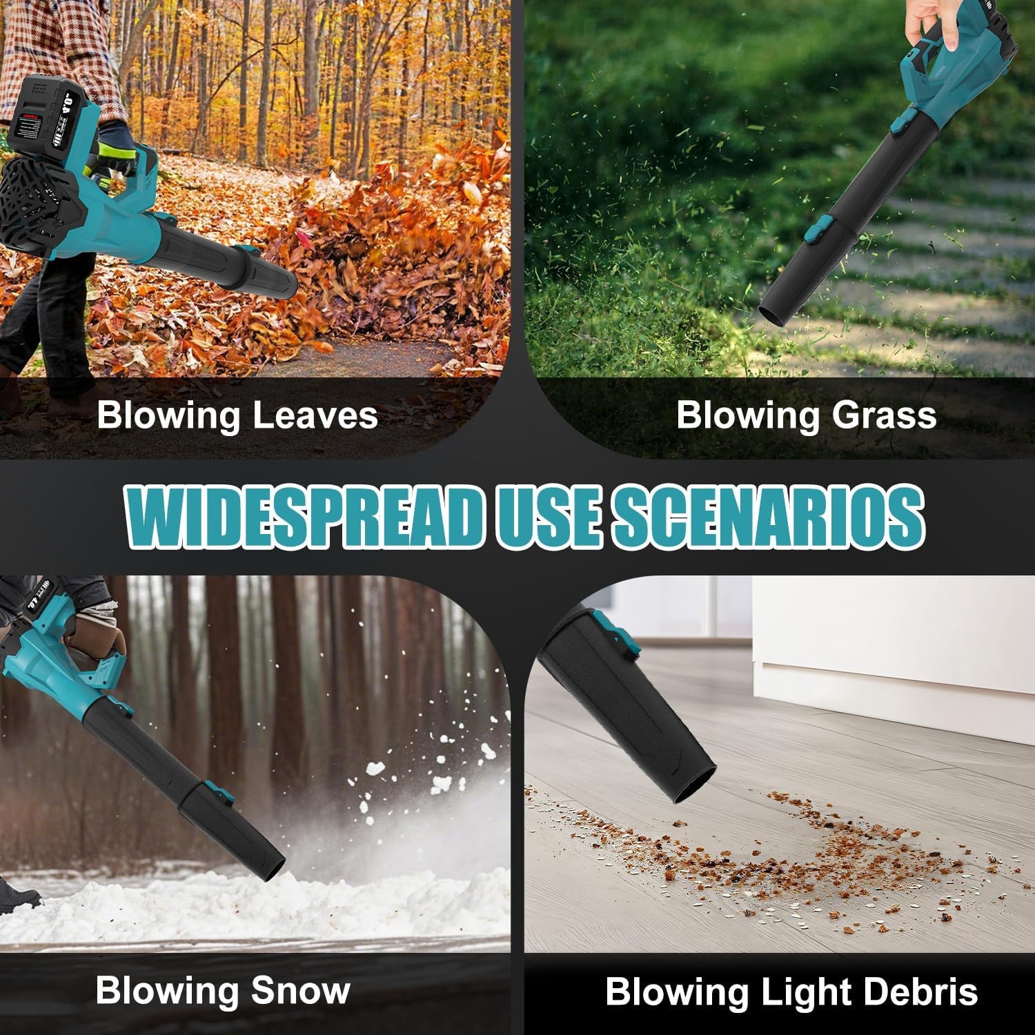 Lithium ion hair dryer