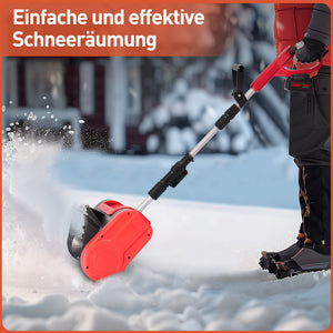 Battery-powered snow blower