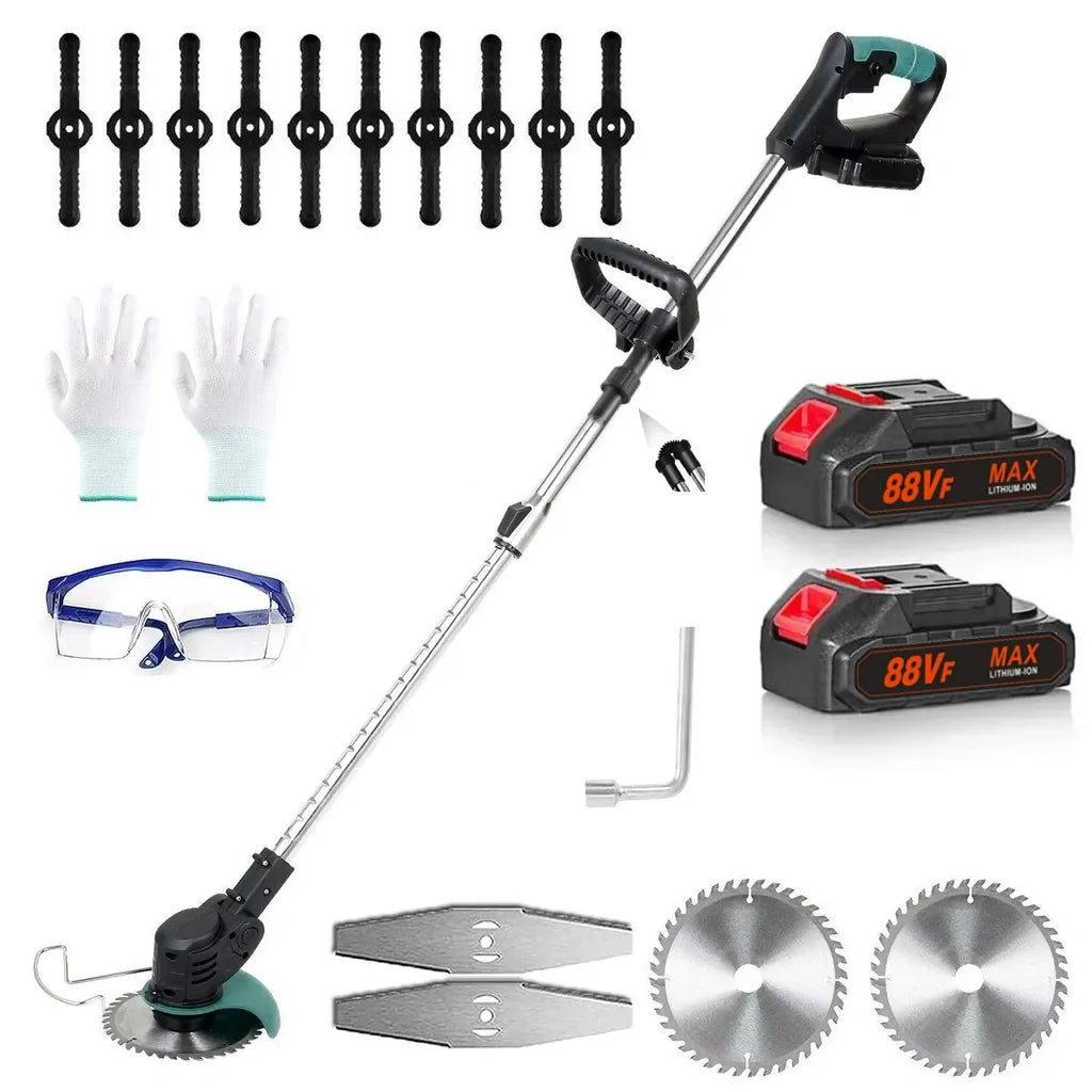 Cordless lawn trimmer Li-ion lawn mower