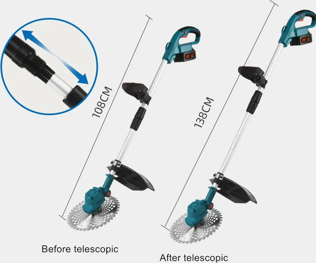 SUPSCEPTER 18000RPM Cordless Grass Trimmer – GT-012 — product view 5
