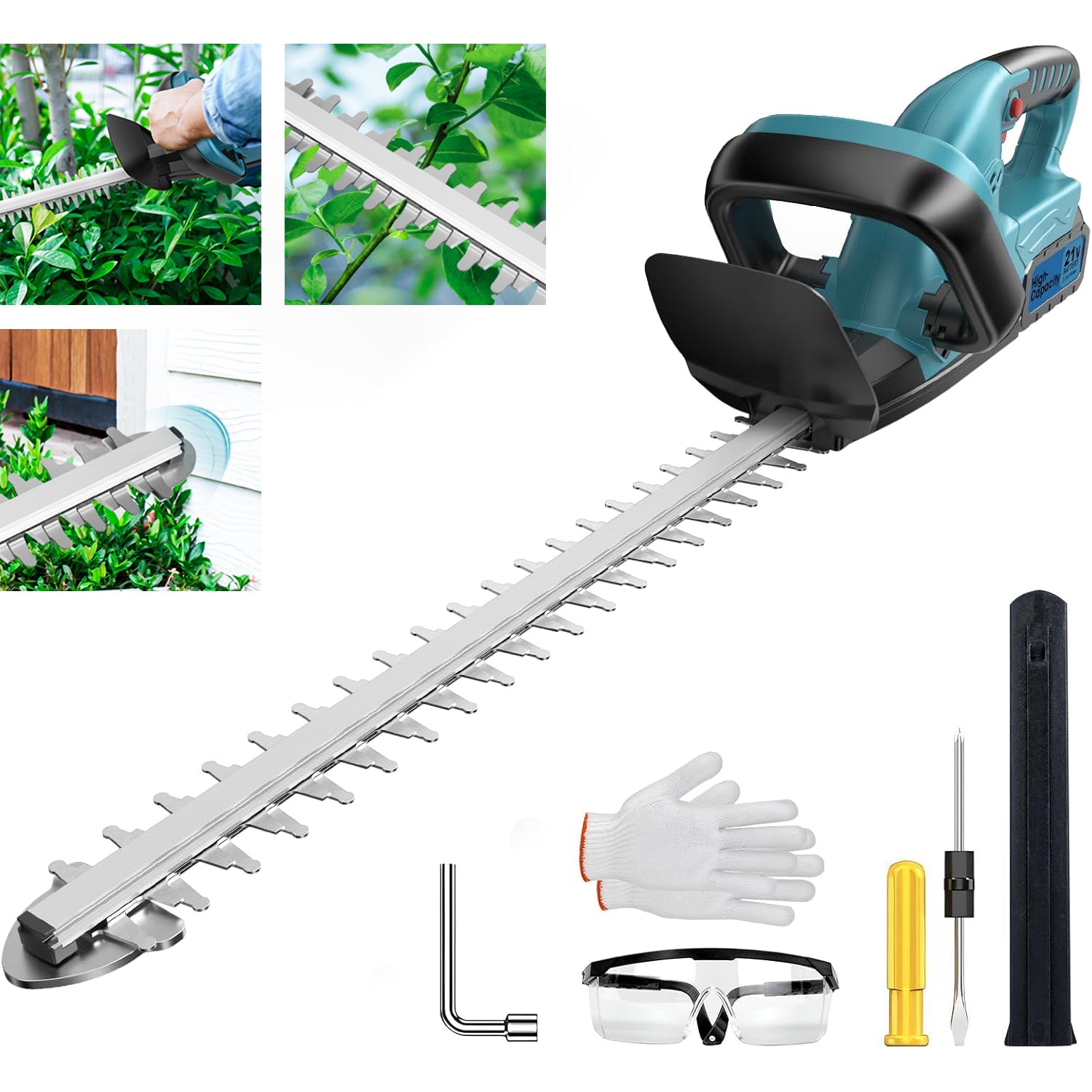 500W Lithium ion hedge trimmer