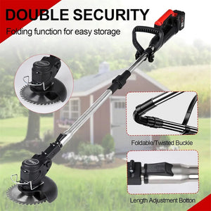 Cordless lawn trimmer