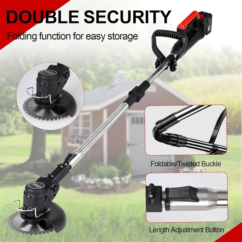 Cordless lawn trimmer