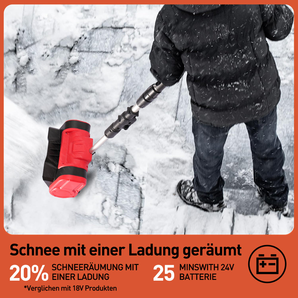 Battery-powered snow blower