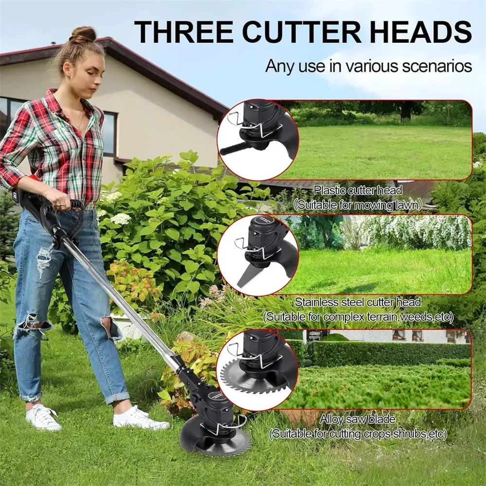 Cordless lawn trimmer