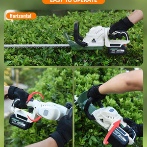 Cordless Lithium ion hedge trimmer