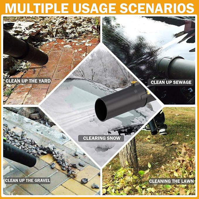 SUPSCEPTER 10 m³/min Brushless Cordless Leaf Blower – LB-012 — product view 7