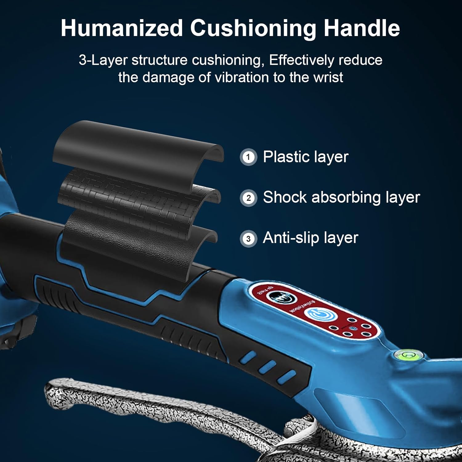SUPSCEPTER 100kg 10000RPM Cordless Tile Vibrator – TV-001 — product view 5