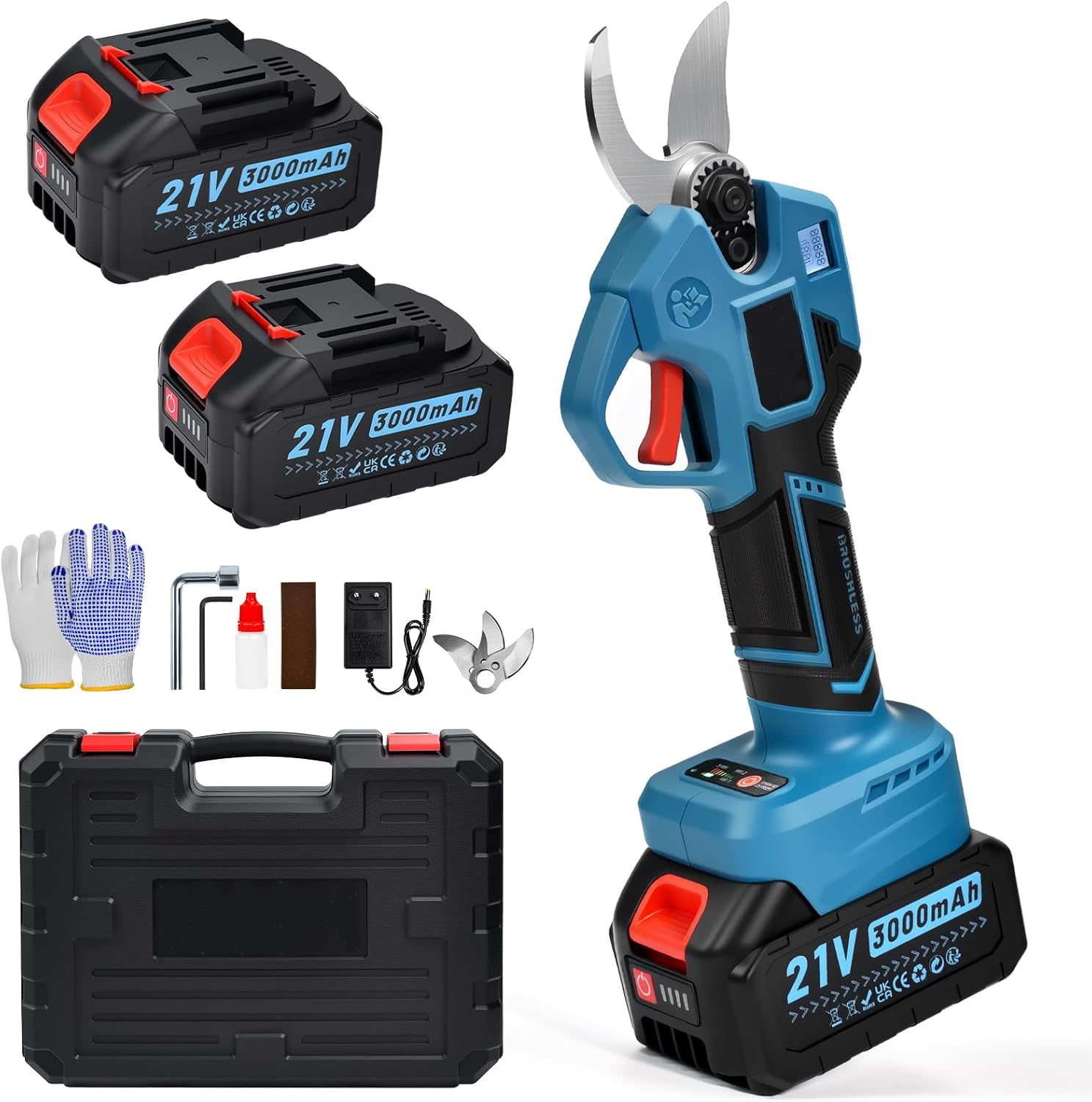 SUPSCEPTER Brushless Cordless Pruning Shears — main product view