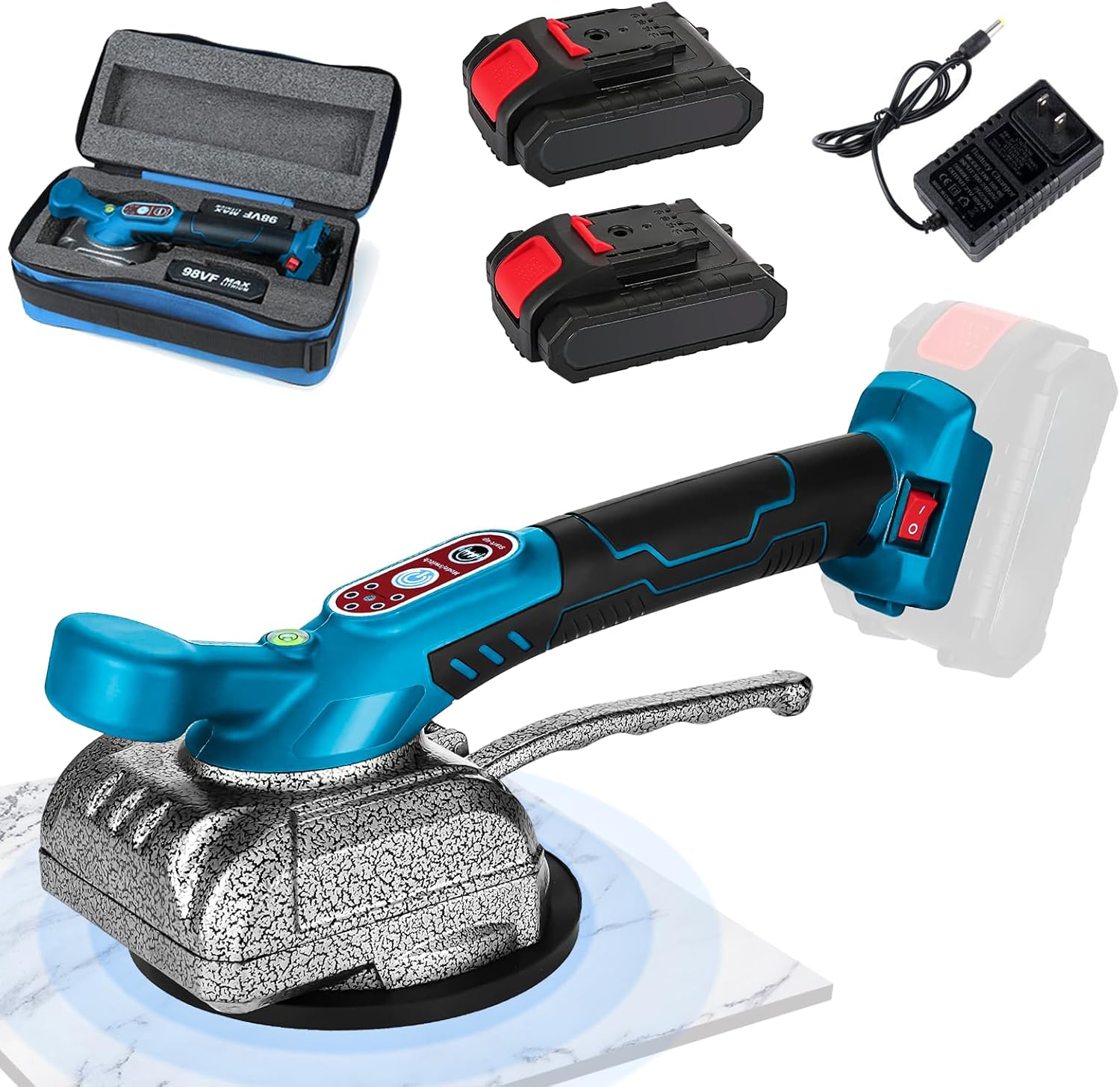 SUPSCEPTER 100kg 10000RPM Cordless Tile Vibrator — main product view