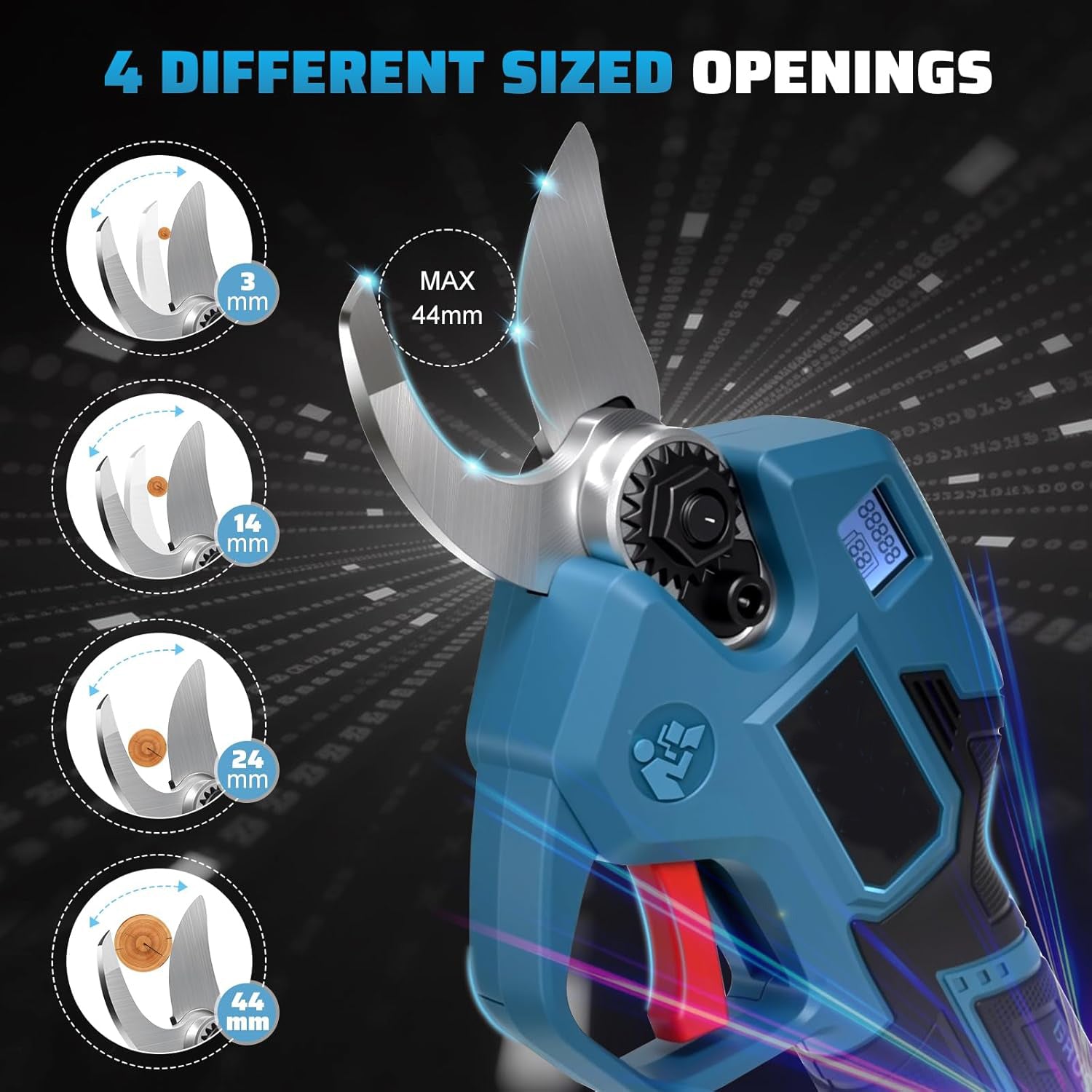 Lithium ion hair dryer