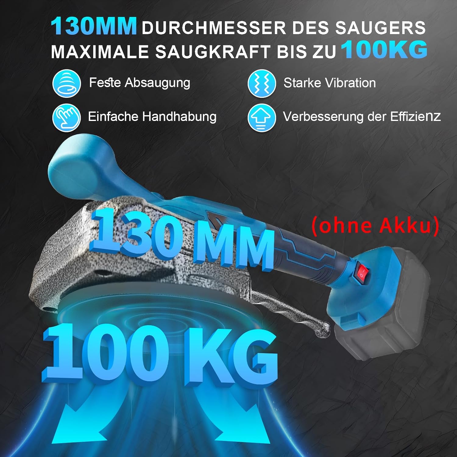 Electric tile vibrator