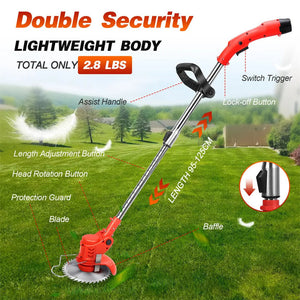 Cordless Li-ion lawn mower