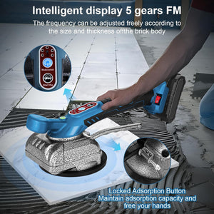 Electric tile vibrator