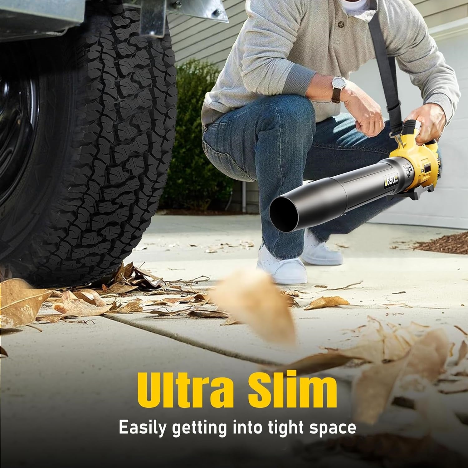 SUPSCEPTER 650CFM Cordless Leaf Blower – LB-009 — product view 6