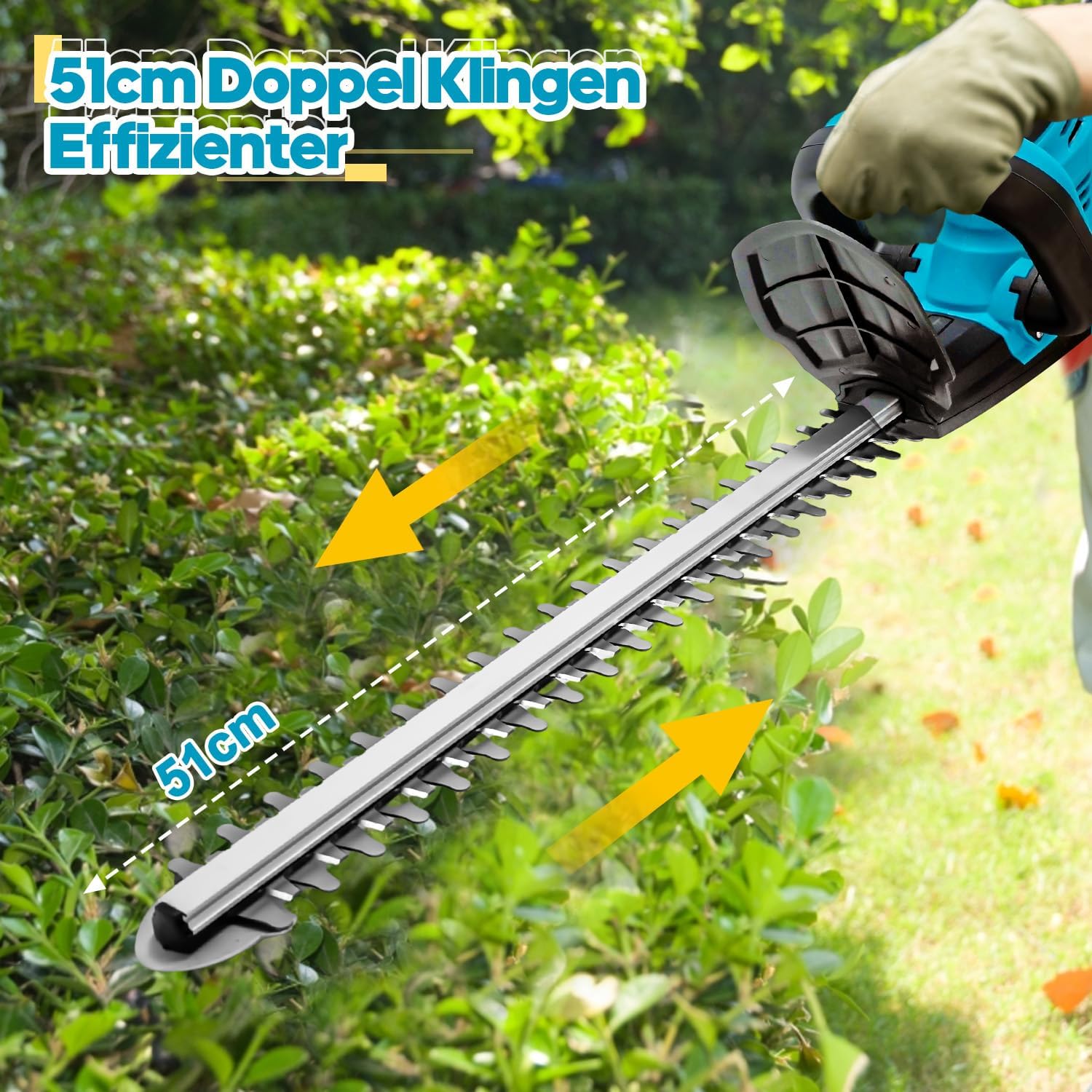 Lithium ion hedge trimmer