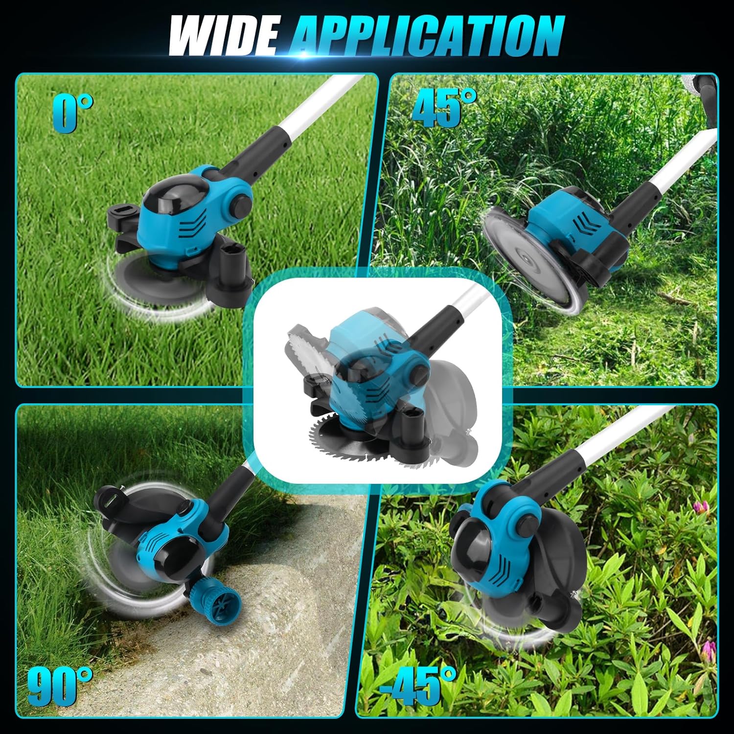 SUPSCEPTER 21V Brushless Grass Trimmer Replacement Blades – ACC-002 — product view 6