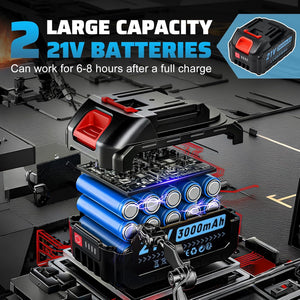 Lithium ion hair dryer