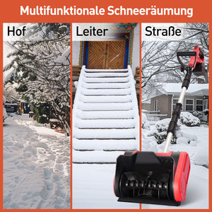 Battery-powered snow blower