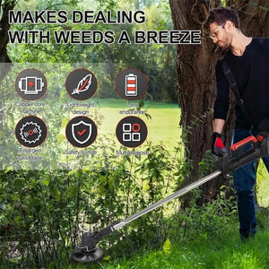 Cordless lawn trimmer