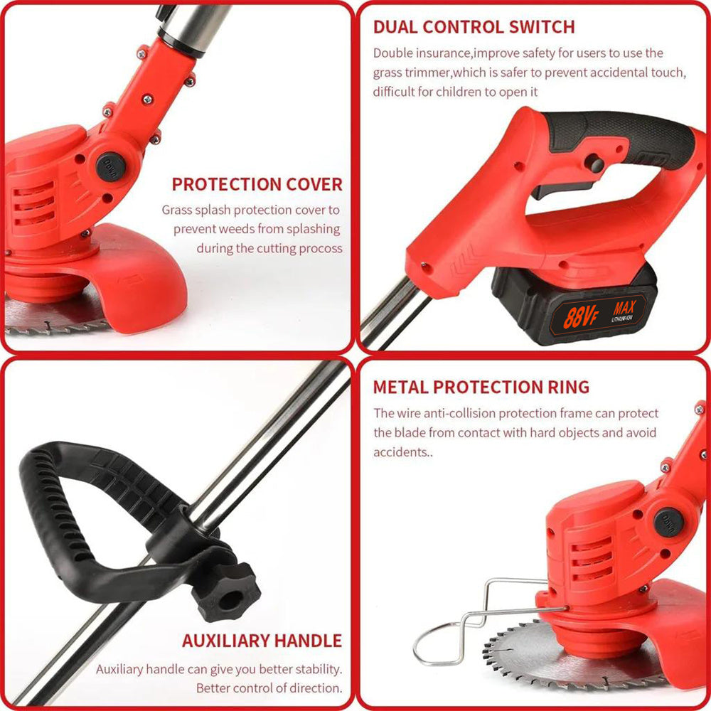SUPSCEPTER 800W 20000RPM Cordless Grass Trimmer – GT-002 — product view 6