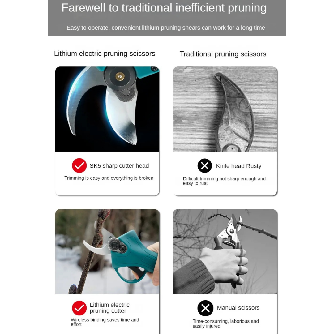 Lithium single hand saw