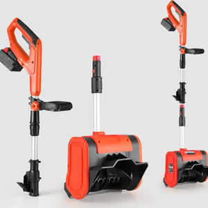 Battery-powered snow blower