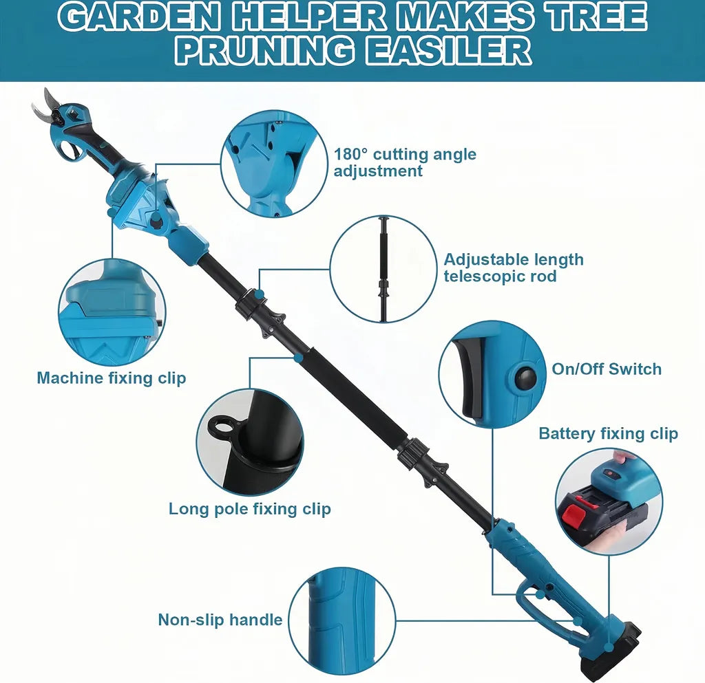 SUPSCEPTER Cordless Pruning Shears – PS-006 — product view 7