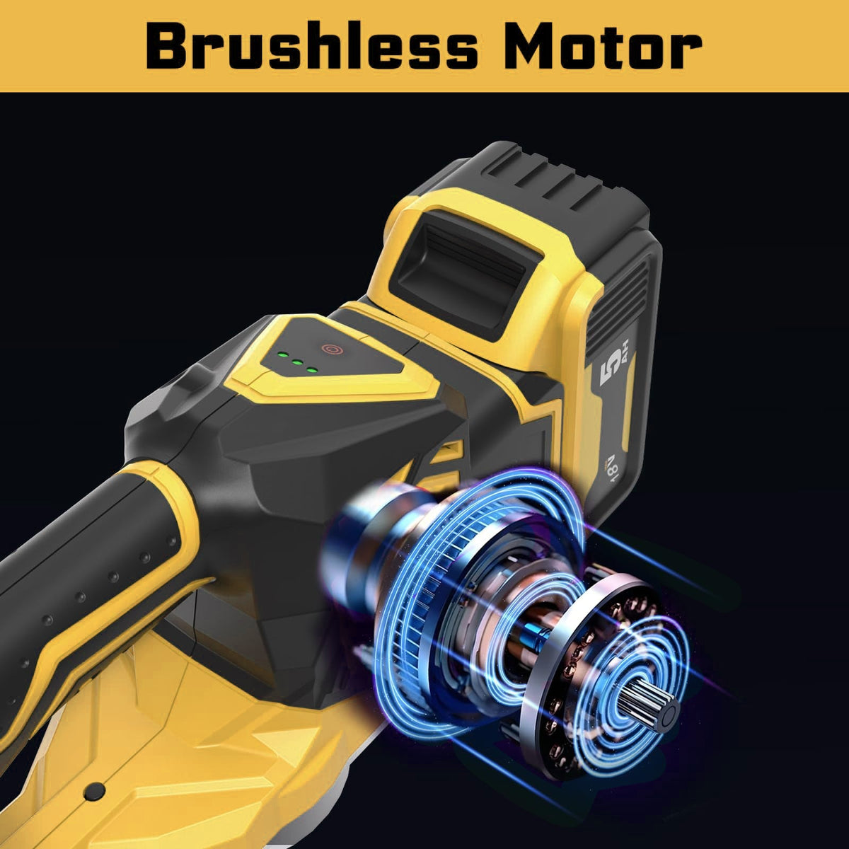 SUPSCEPTER 18V Brushless Akku-Heckenschere – HT-003 — Überprüfung der Konfiguration